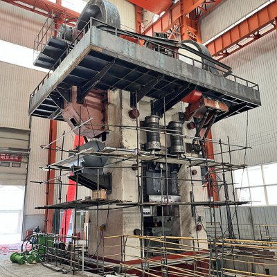 Friction press for forging