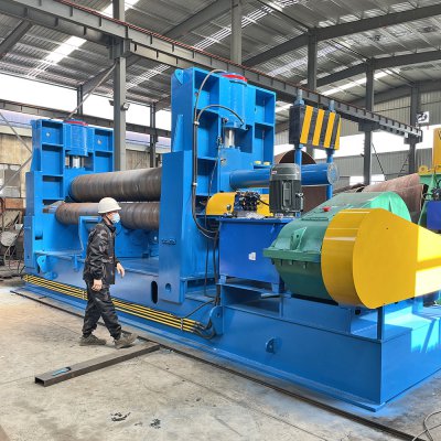 Plate rolling machine production workshop